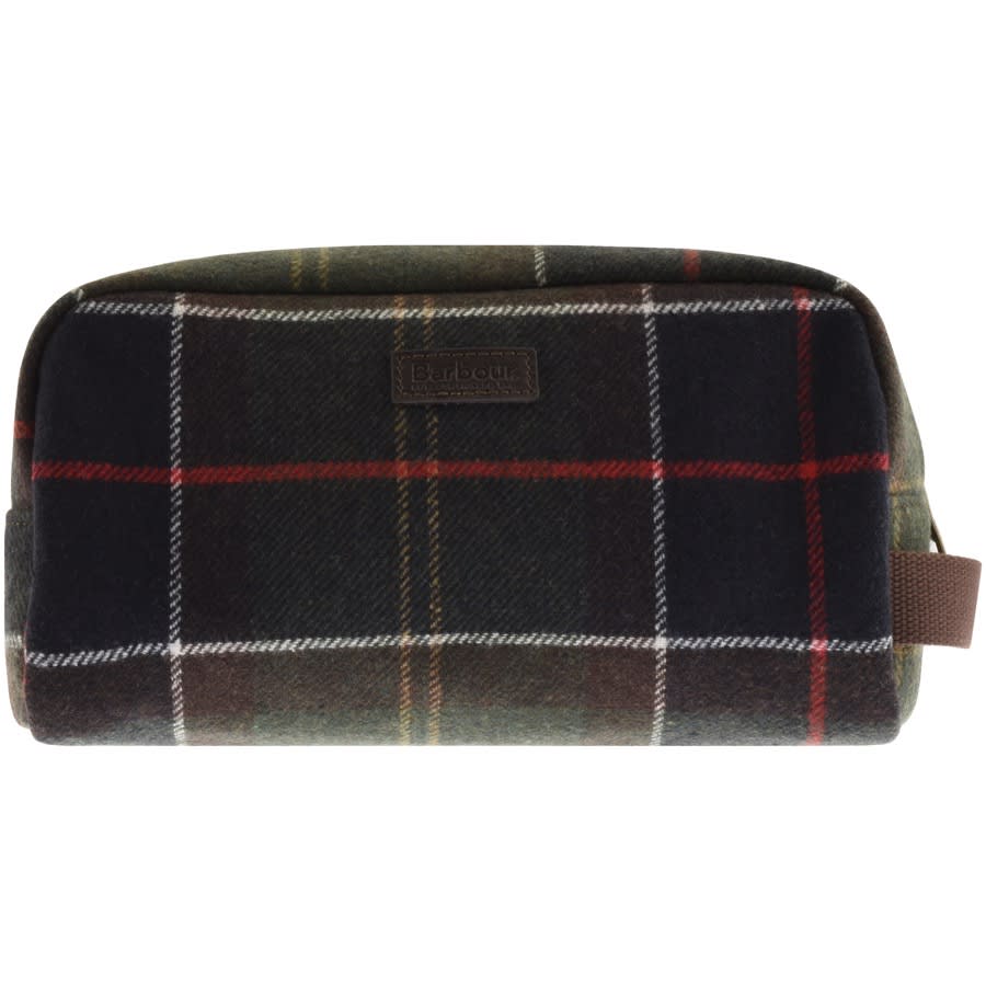 Alternative Image for ProductBarbour Tartan Wool Wash Bag Brown1